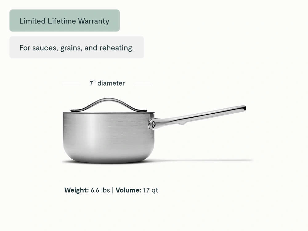 Caraway Home Cookware Mini Sauce Pan - Image 6