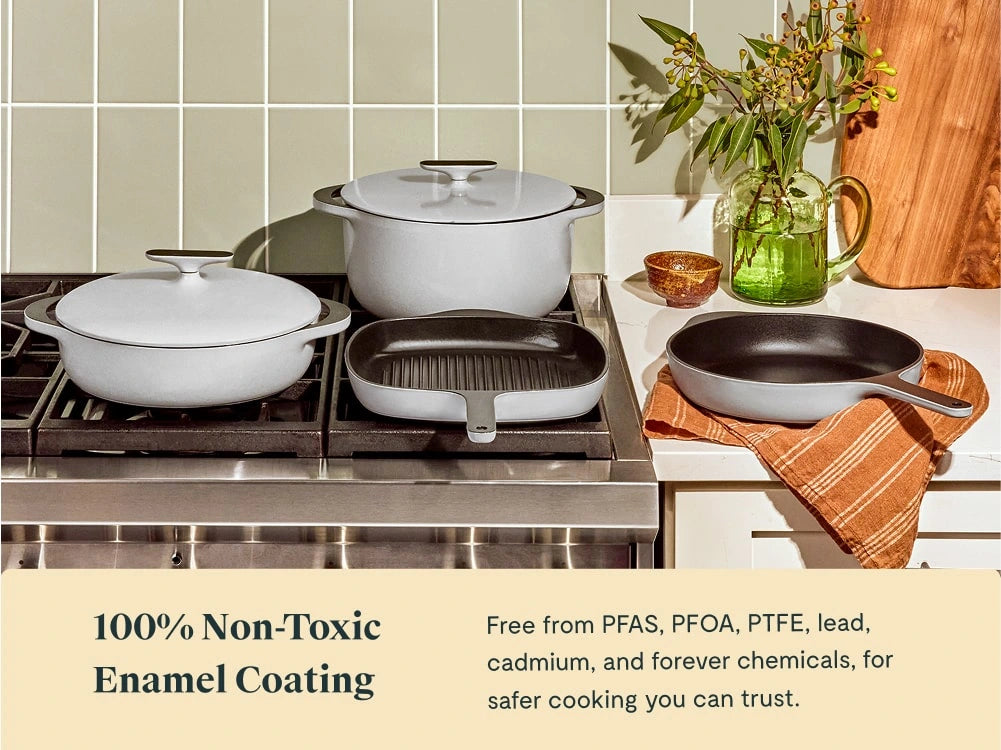 Caraway Home Cookware Enameled Cast Iron & Minis Set - Image 20