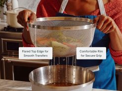 Alternative view of Caraway Home Cookware Mixing Bowl & Strainer Set