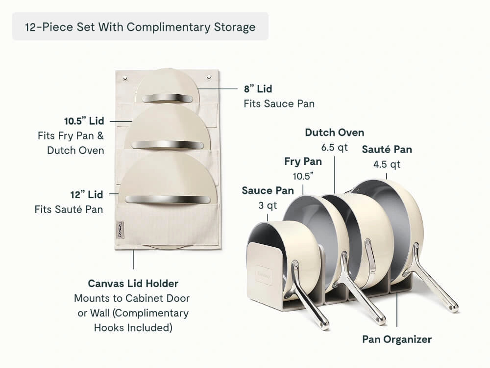 Caraway Home Cookware Cookware Set - Image 4