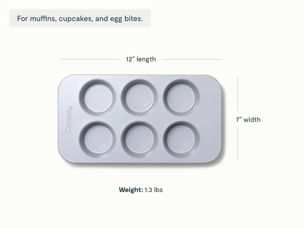 Caraway Home Cookware 6-Cup Muffin Pan - Image 25