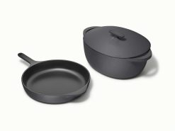 Alternative view of Caraway Home Cookware Large Enameled Cast Iron Duo