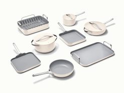 Caraway Home Cookware Ceramic-Coated Cookware Bundle