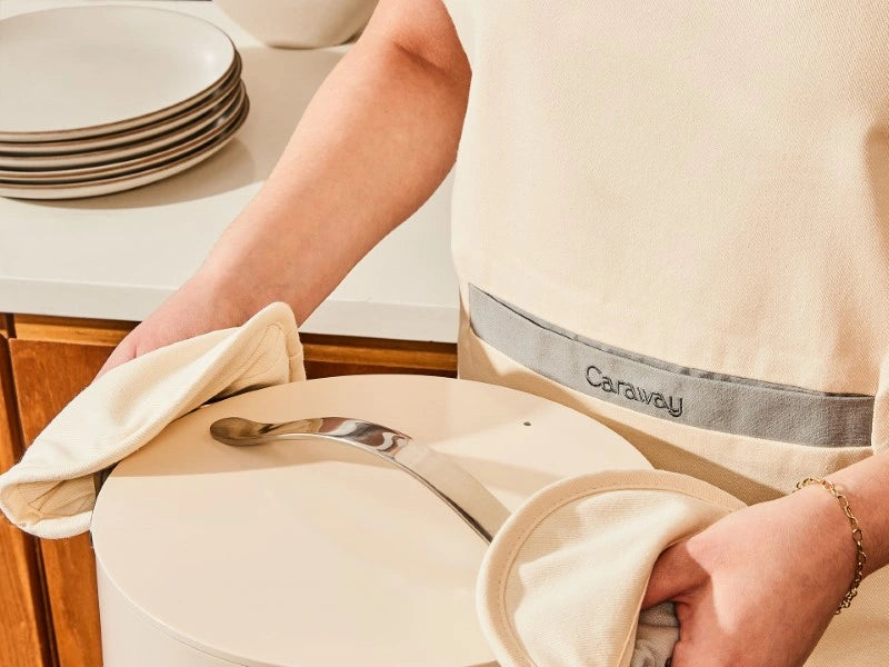 Caraway Home Cookware Organic Cotton Apron - Image 2