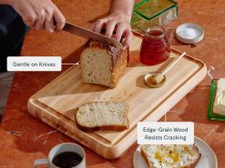 Caraway Home Cookware 17" Prep & Serve Butcher Block