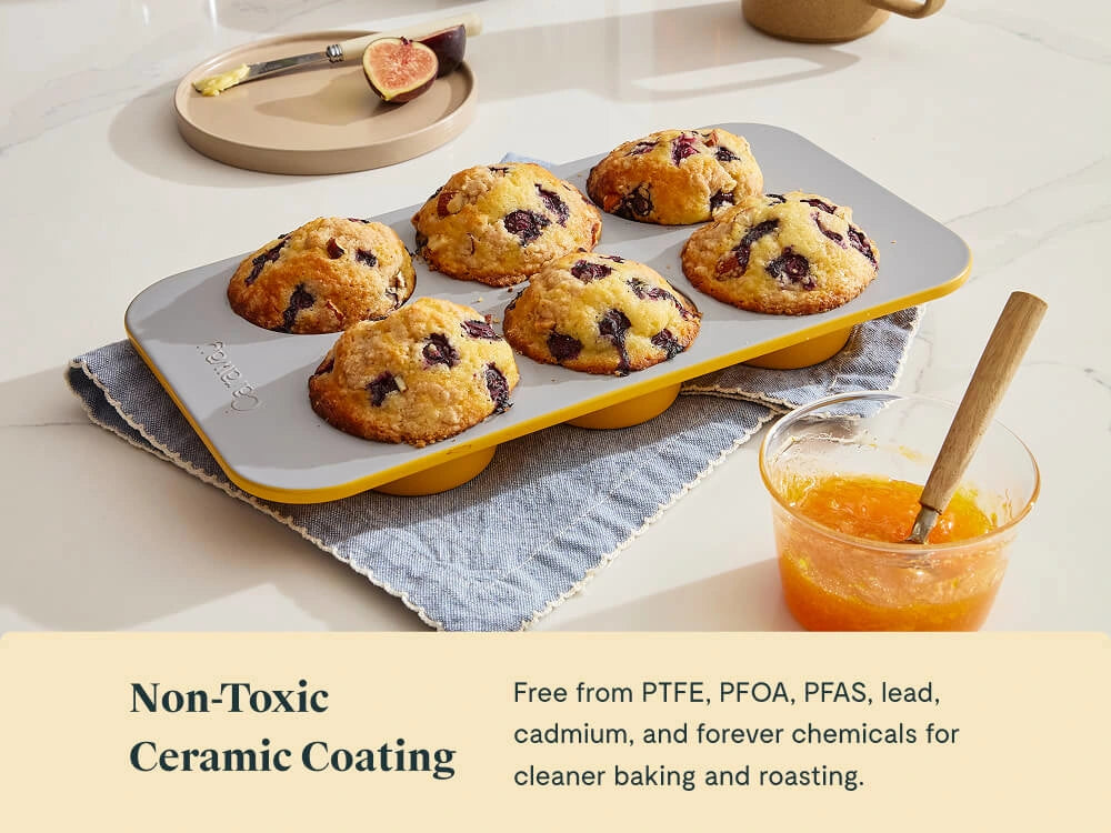Caraway Home Cookware 6-Cup Muffin Pan - Image 31