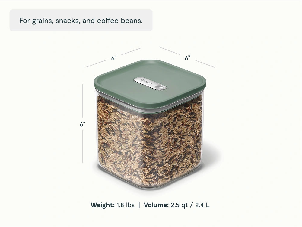 Caraway Home Cookware Medium Glass Airtight Container - Image 5