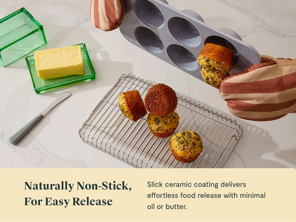 Caraway Home Cookware 6-Cup Muffin Pan - Image 27