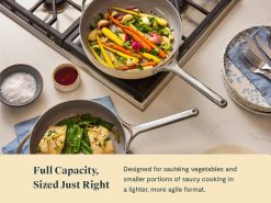 Caraway Home Cookware Saute Pan Duo