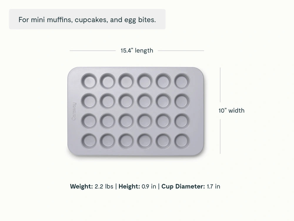 Caraway Home Cookware 24-Cup Mini Muffin Pan - Image 18