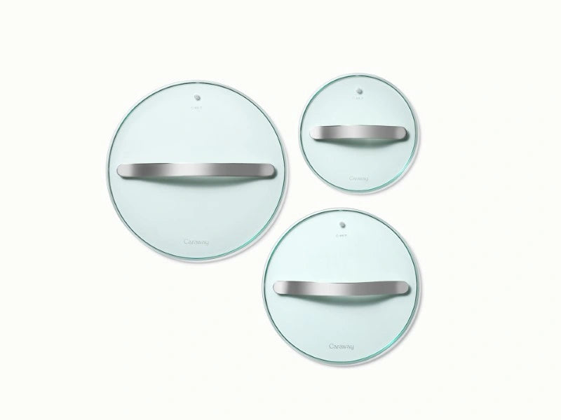Caraway Home Cookware Glass Lid Set of 3 - Image 7