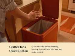 Alternative view of Caraway Home Cookware 45L Rectangular Step Trash Can