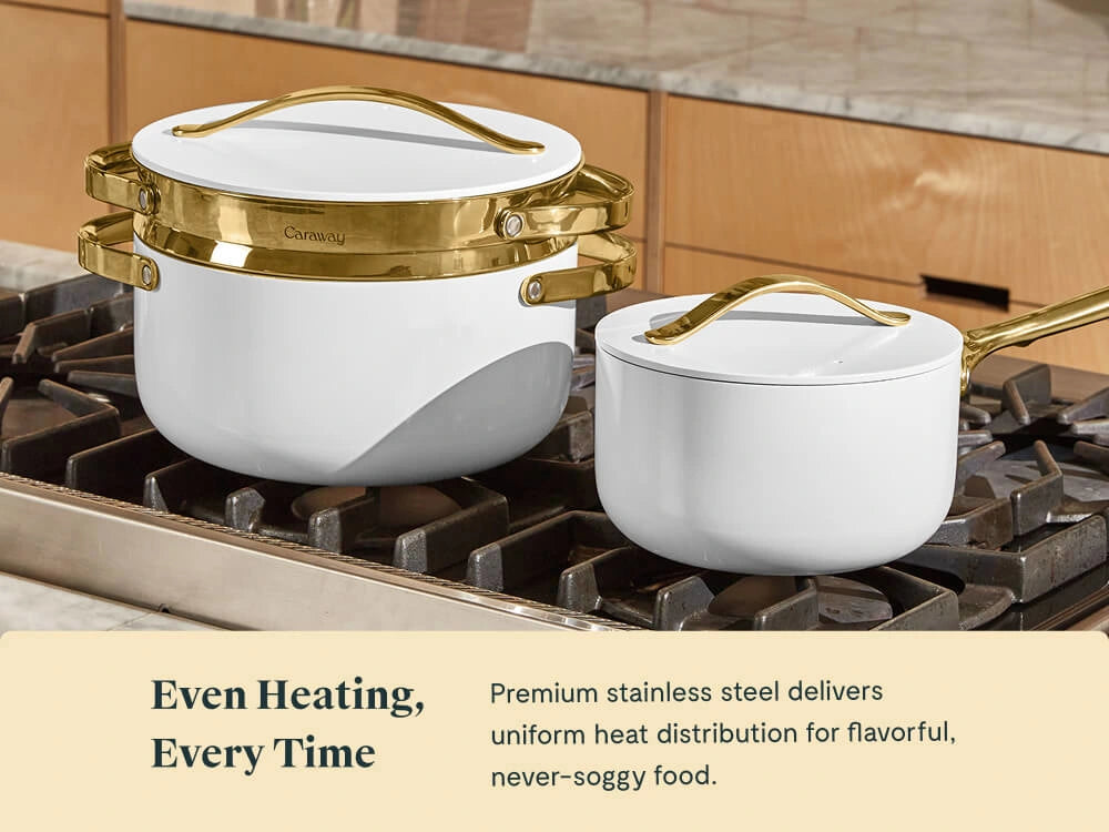 Caraway Home Cookware Large Steamer - Image 2