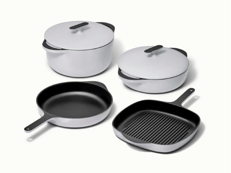 Caraway Home Cookware Enameled Cast Iron & Minis Set - Image 4