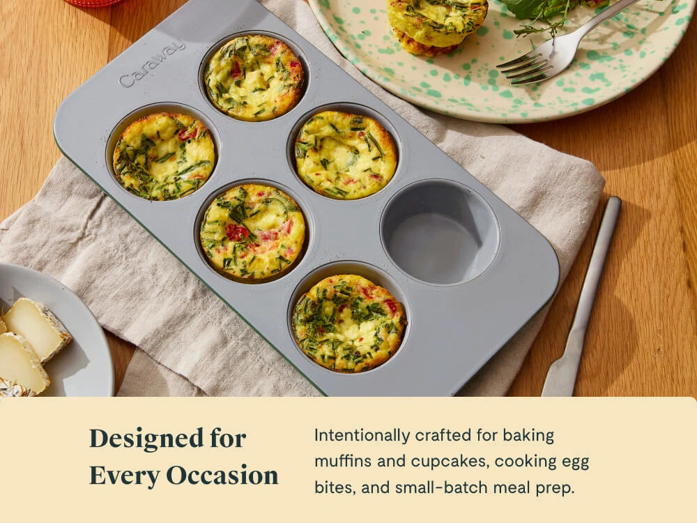 Caraway Home Cookware 6-Cup Muffin Pan - Image 29