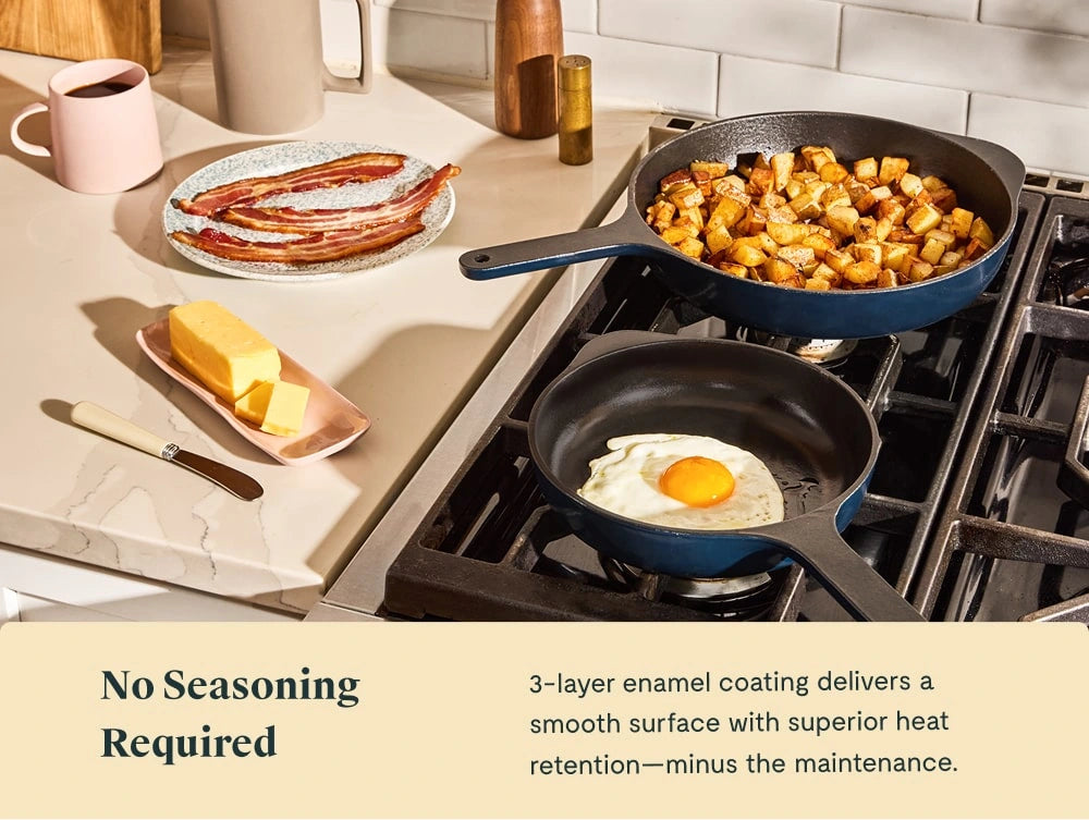 Caraway Home Cookware Enameled Cast Iron & Minis Set - Image 21