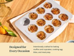 Caraway Home Cookware Muffin Pan Trio