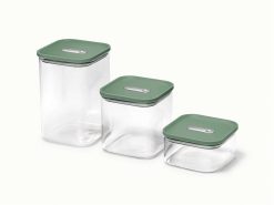 Alternative view of Caraway Home Cookware Glass Airtight Container Trio