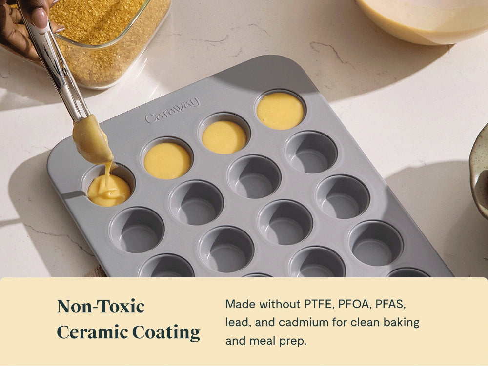 Caraway Home Cookware 24-Cup Mini Muffin Pan - Image 21