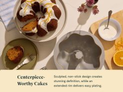 Caraway Home Cookware Fluted Cake Pan
