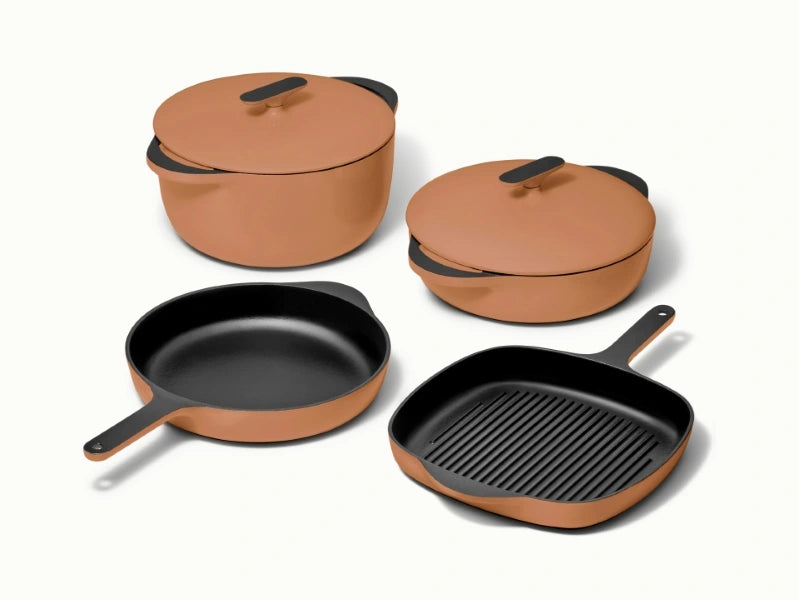 Caraway Home Cookware Enameled Cast Iron & Minis Set - Image 6