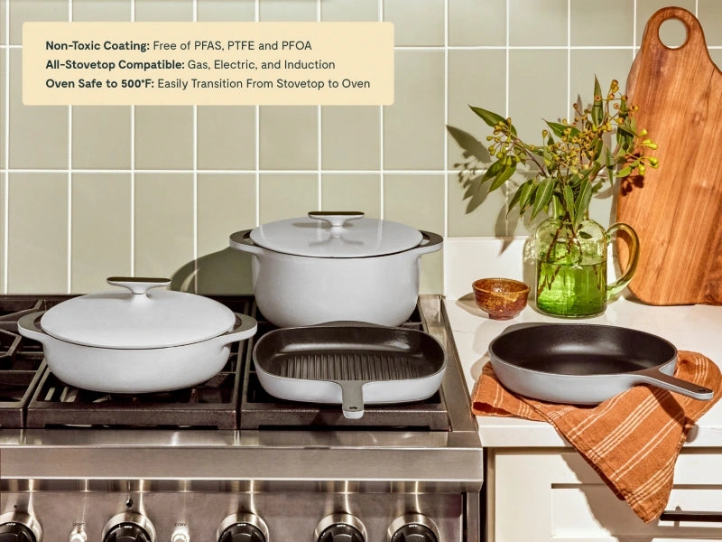 Caraway Home Cookware Enameled Cast Iron Set - Image 21