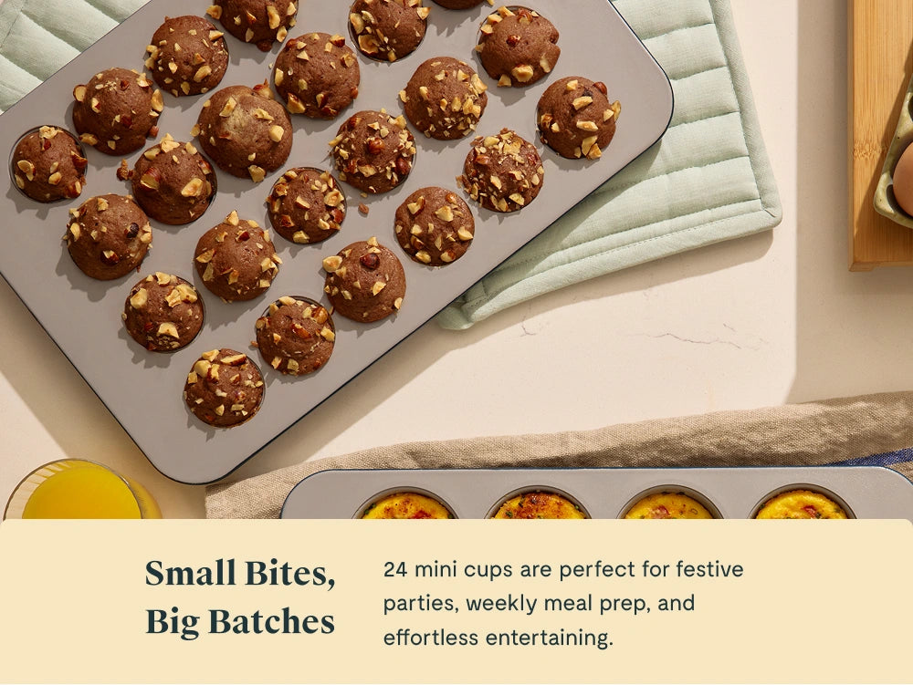 Caraway Home Cookware 24-Cup Mini Muffin Pan - Image 22