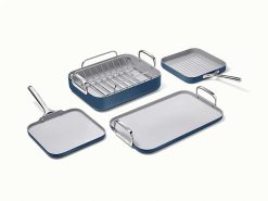 Alternative view of Caraway Home Cookware Squareware Set