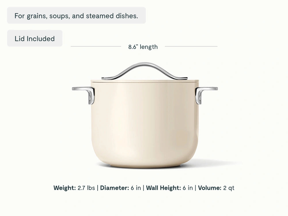 Caraway Home Cookware Petite Cooker - Image 4