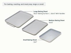 Alternative view of Caraway Home Cookware Baking Sheet Trio