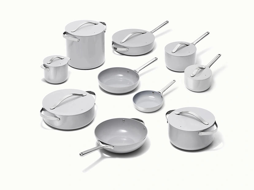 Caraway Home Cookware Fry Pan Trio with Glass Lids - Image 33
