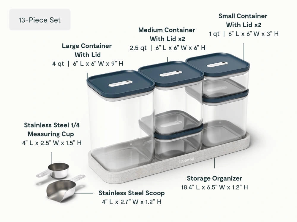 Caraway Home Cookware Complete Kitchen Organization Bundle - Image 13