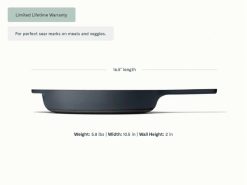 Alternative view of Caraway Home Cookware 10.5" Enameled Cast Iron Skillet