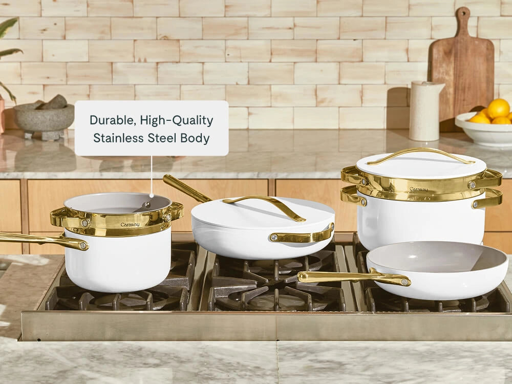 Caraway Home Cookware Large Steamer